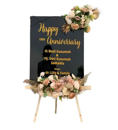 Papan Bunga Akrilik Sawahpadang Aua Kuniang