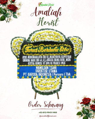 Papan Bunga Duka di Sawahpadang Aua Kuniang